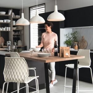 1 ensemble housse de chaise élastique en velours, épais, Internet