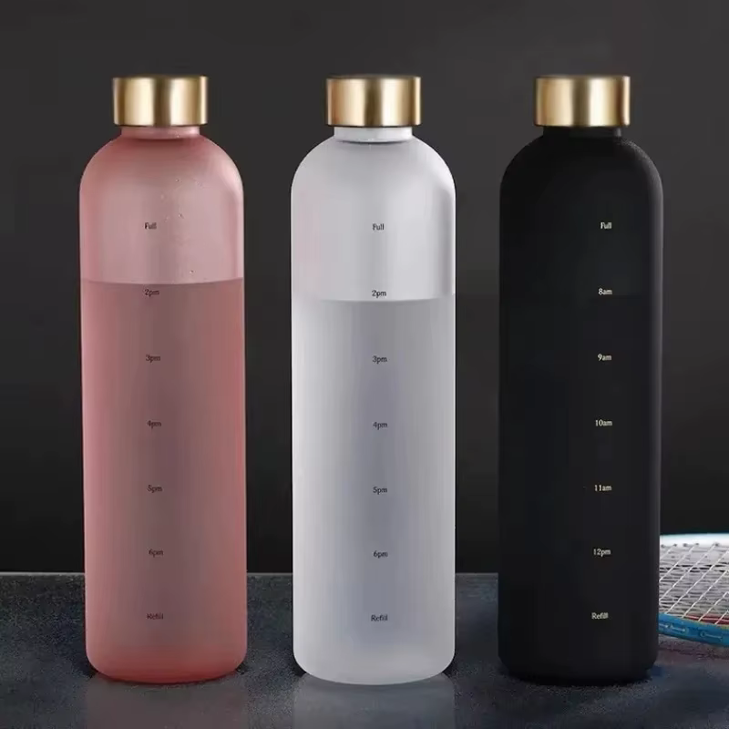 Bouteille d’Eau avec Marqueur de Temps – Hydratati