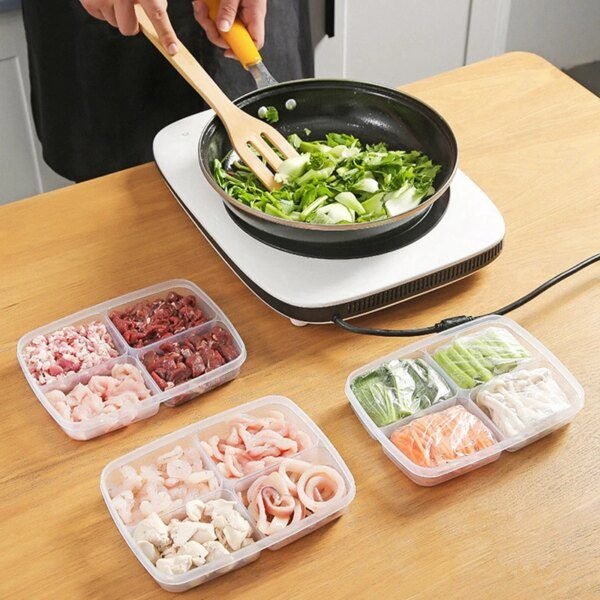 Rangement Congélateur Coffre – Compartiment Portable pour Réfrigérateur