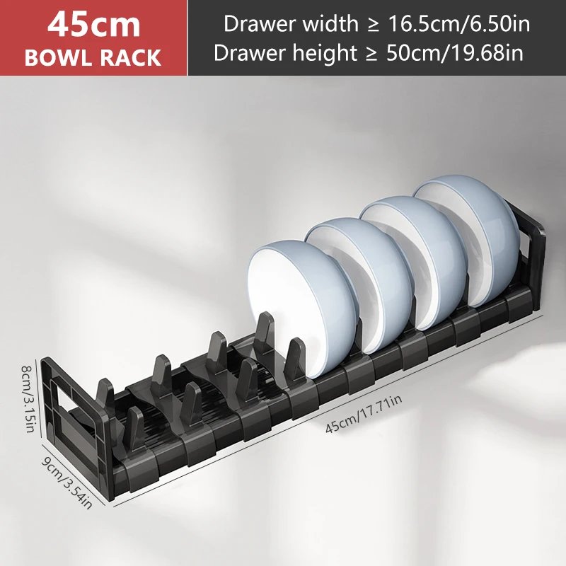 45cm bowl rack