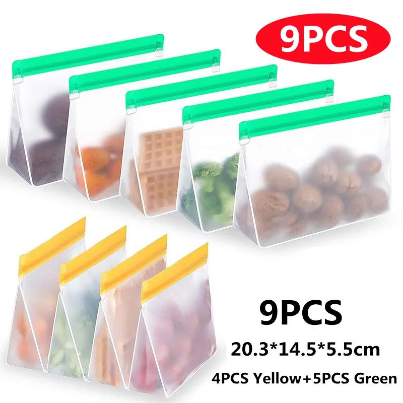 9Pcs 20.3x14.5x5.5cm