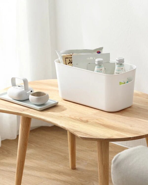 boite de rangement plastique, 2 tailles