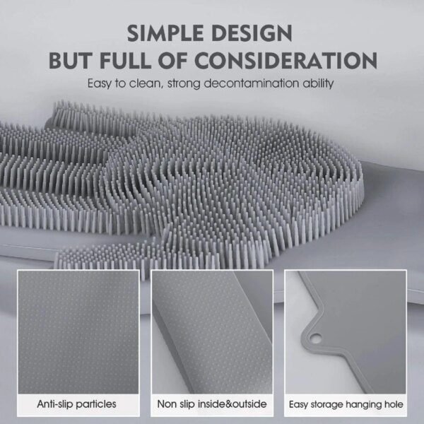 Gants de Nettoyage en Silicone – Éponge et Épurateur Multifonction