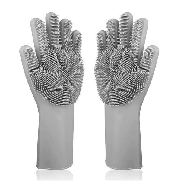 Gants de Nettoyage en Silicone – Éponge et Épurateur Multifonction