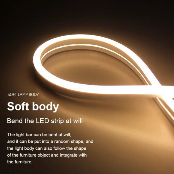 Bande lumineuse LED 12V pour miroir de maquillage, miroir lumineux