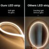Bande lumineuse LED 12V pour miroir de maquillage, miroir lumineux