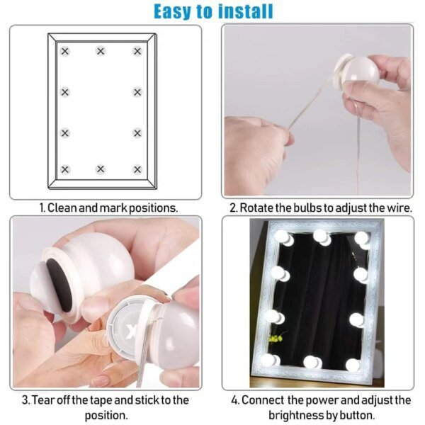 lampe miroir salle de bain