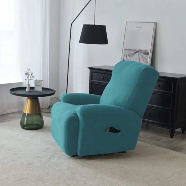 housse de canapé inclinable en Jacquard, 4 pièces séparées