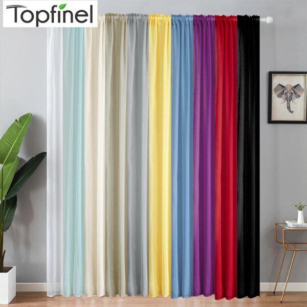 rideaux cuisine, salon, chambre à coucher, tissu tulle, court, décoratif, adapté aux fenêtres