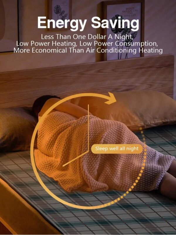 Couverture électrique plus épaisse Double corps 150×180 cm