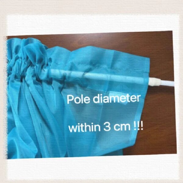 rideaux salon de porte en Tulle transparent, couleur unie