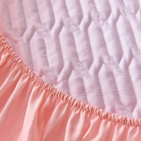 Housse de matelas épaisse, linge de lit matelassé et épais, imprimé, literie