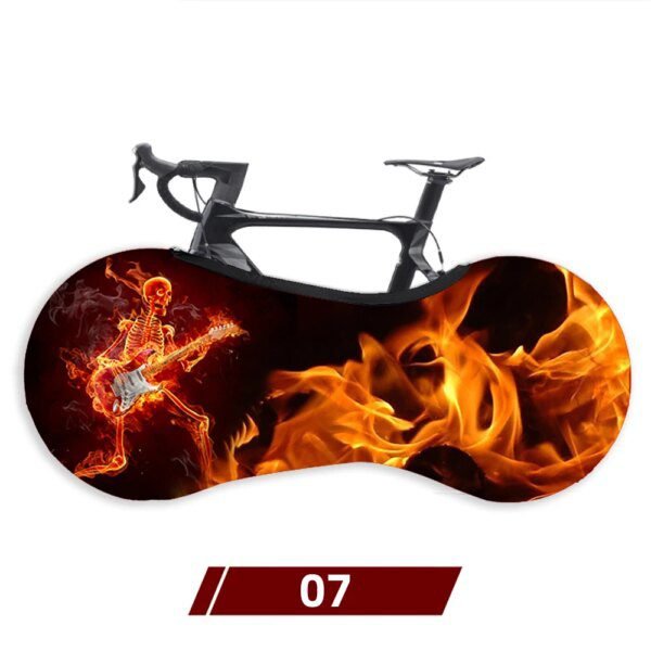 housse velo ThinkRider Sac de Rangement Anti-rayures, Couverture de Protection Anti-poussière pour Vélo de Route et VTT