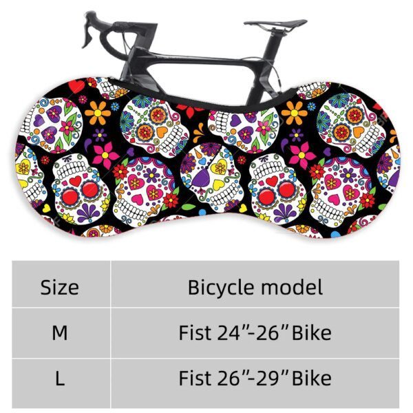 housse velo ThinkRider Sac de Rangement Anti-rayures, Couverture de Protection Anti-poussière pour Vélo de Route et VTT