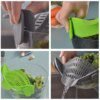 Passoire de Cuisine en Silicone – Clip Multifonction pour Bol