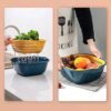 Panier de Vidange Multifonctionnel – Double Couche pour Cuisine