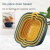 Panier de Vidange Multifonctionnel – Double Couche pour Cuisine