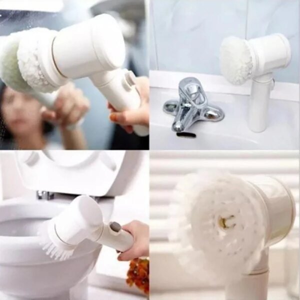 Brosse de Nettoyage Électrique Rechargeable – Modèle Amélioré