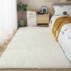 Tapis Nordique en Molleton de Corail – Salon et Chambre d’Enfant
