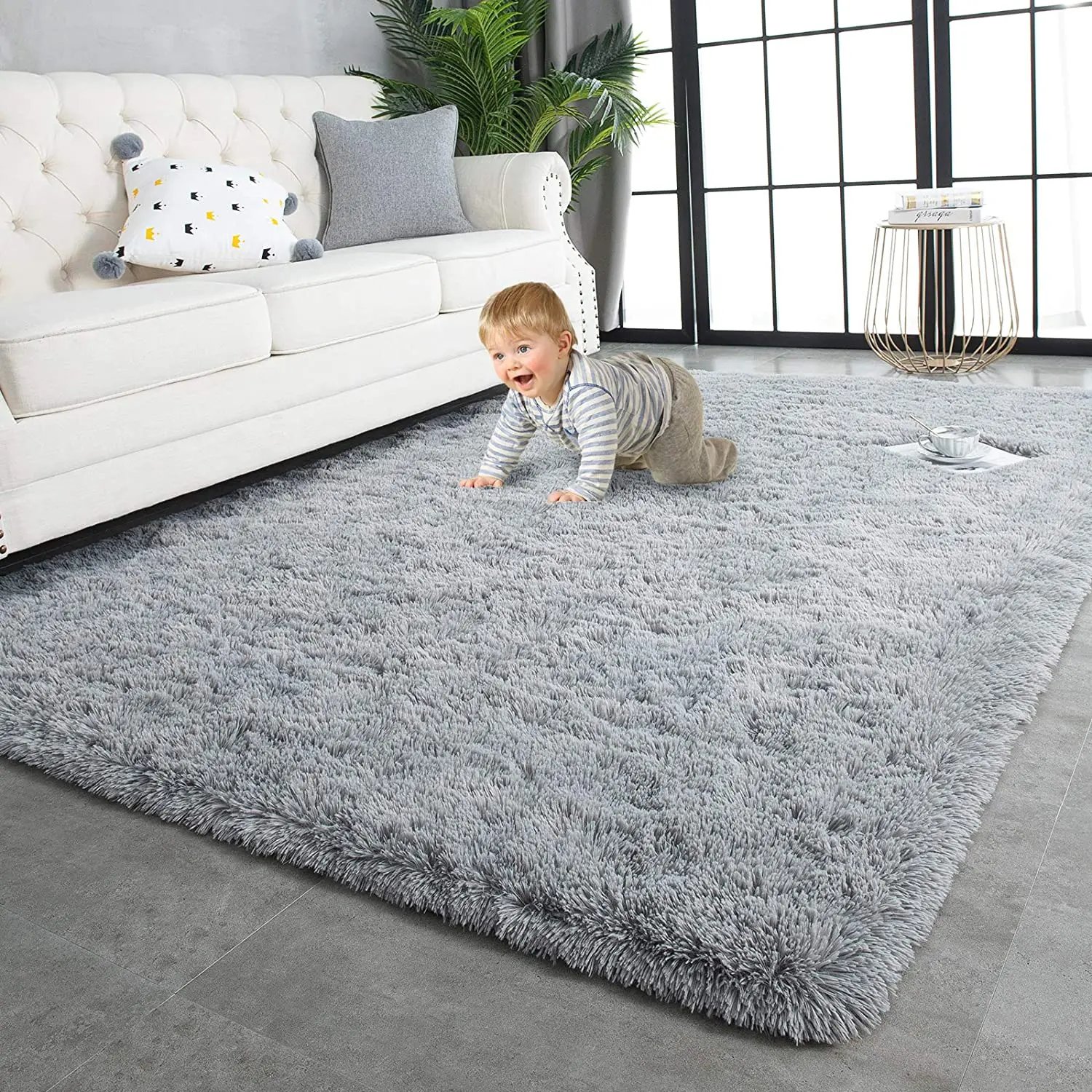 Tapis ultra moelleux pour enfants – Doux, confortable