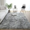 Tapis en velours multicolore – Confort et décoration pour salon