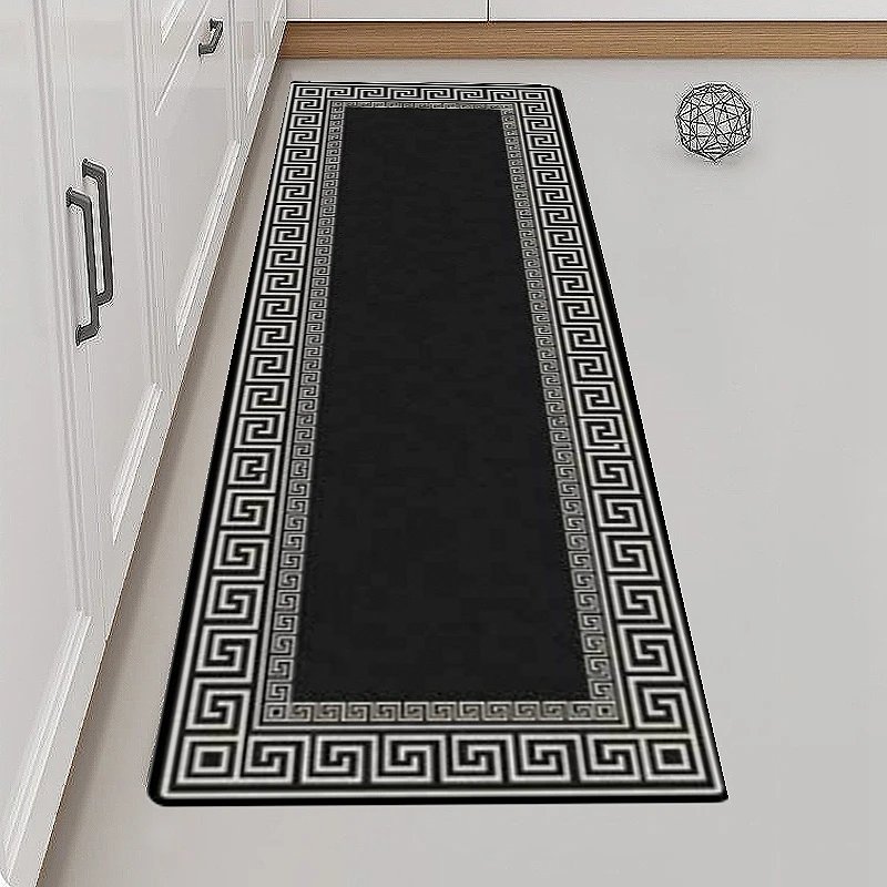 Tapis cuisine textile déco — Tapis de cuisine long - Doux, absorbant | home20.fr