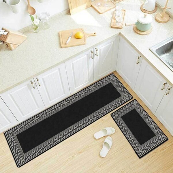 Tapis de cuisine long – Doux, absorbant