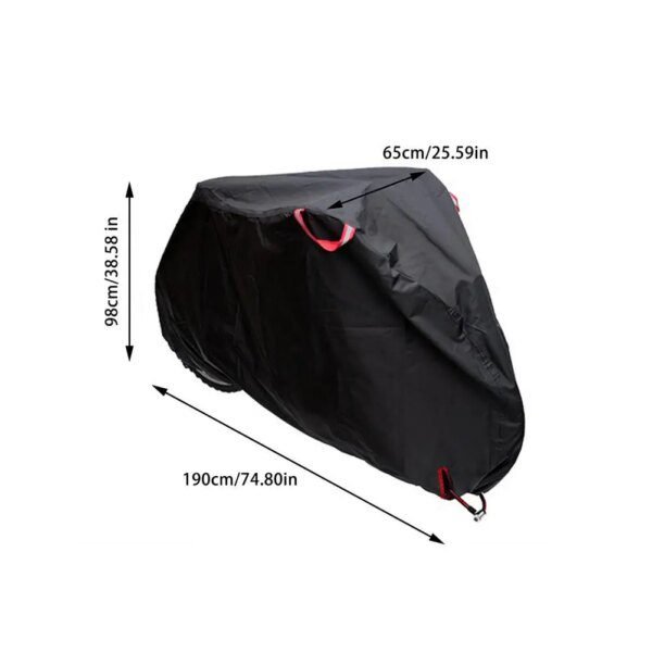 Housse velo de montagne en tissu Oxford 210D