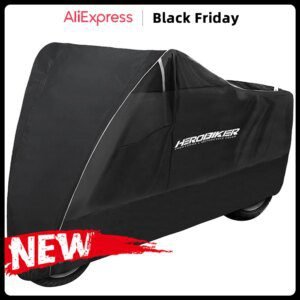 housse moto de Protection pour Moto Rcycle, Couverture Imperméable et Anti-Poussière