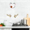 Autocollant Mural Amusant pour Cuisine & Réfrigérateur