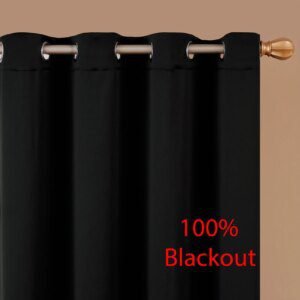 100% Blackout Curtains For Living Room Blind Solid Curtains For Kitchen