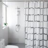 Rideau de Douche Résistant à la Moisissure – Moderne et Imprimé