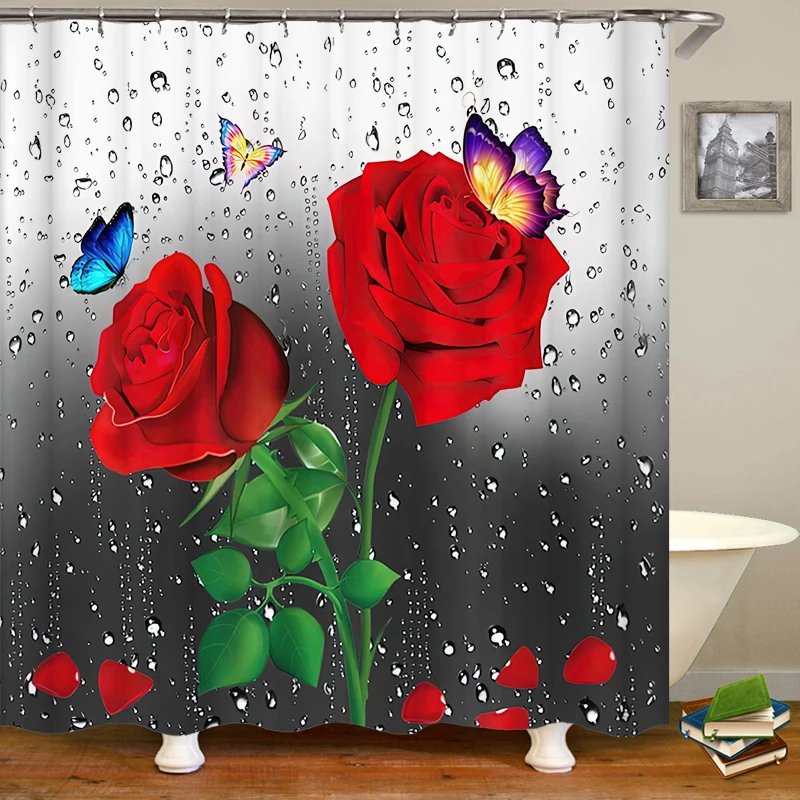 L-1PC Shower Curtain
