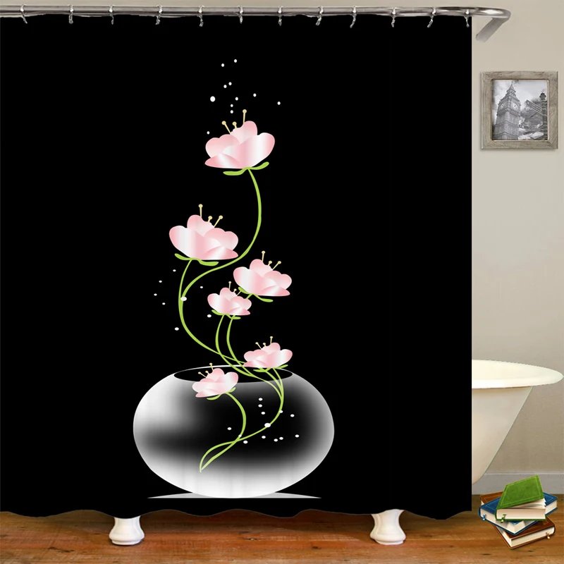M-1PC Shower Curtain