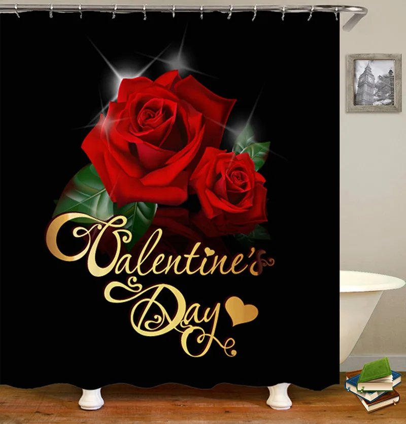 R-1PC Shower Curtain