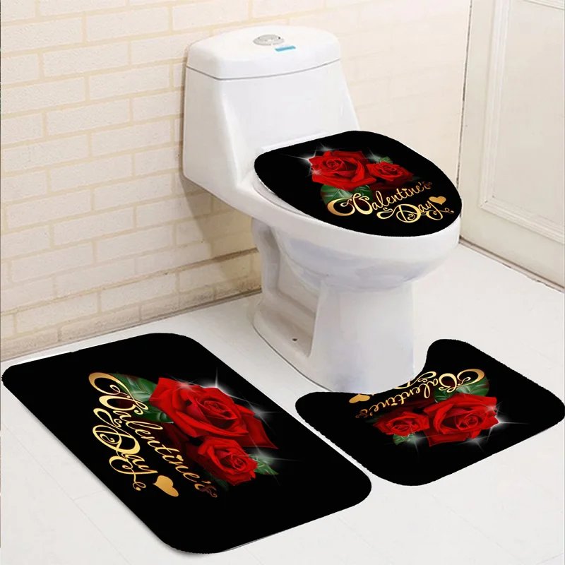 R-Bath Rug Mat-3Pcs