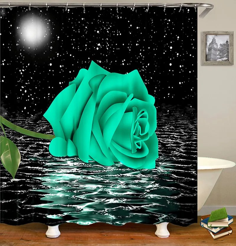 Q-1PC Shower Curtain