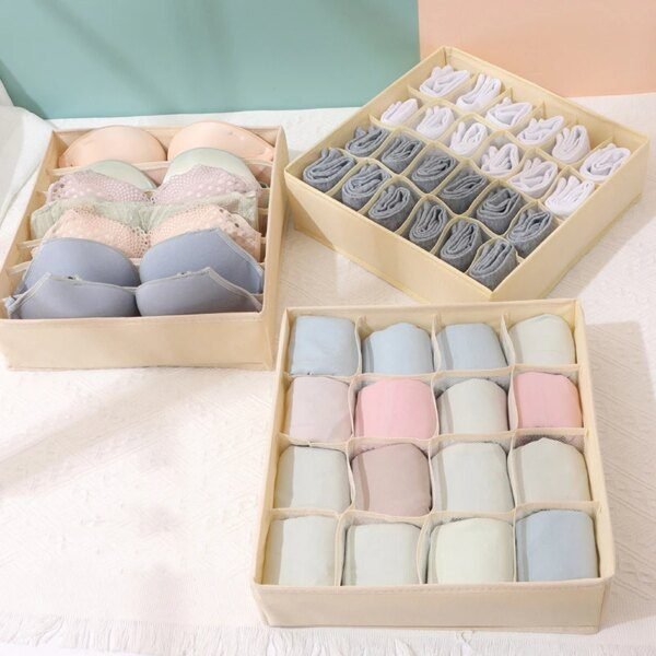 1 ensemble organisation et rangement de sous-vêtements chaussettes