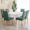 Housse de chaise en Jacquard hydrofuge, pour salle à manger
