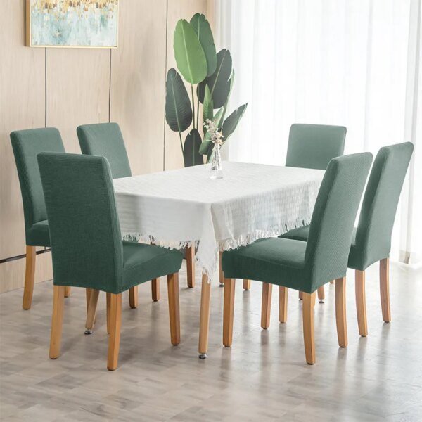 Housse de chaise en Jacquard hydrofuge, pour salle à manger