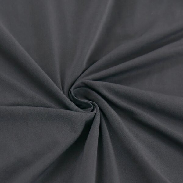 Housse de chaise élastique de couleur unie, en Spandex