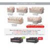housse de canapé de protection compatible avec canapé d'angle
