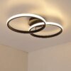 Plafonnier Led minimaliste composé d'anneaux lumineux