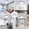 35427-2ca65b.jpg Plafonnier LED carré ultramince de 0.9 ou 20 pouces