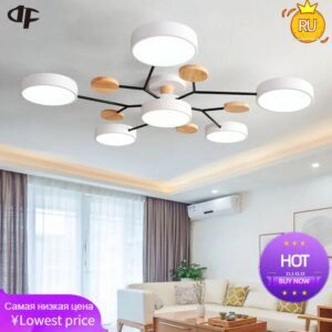 Plafonnier suspendu au design moderne, éclairage d'intérieur