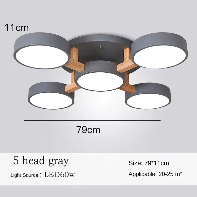5 heas gray