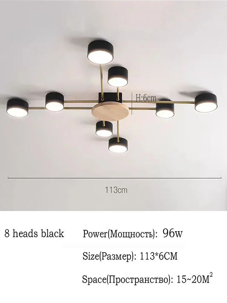 8 heas black