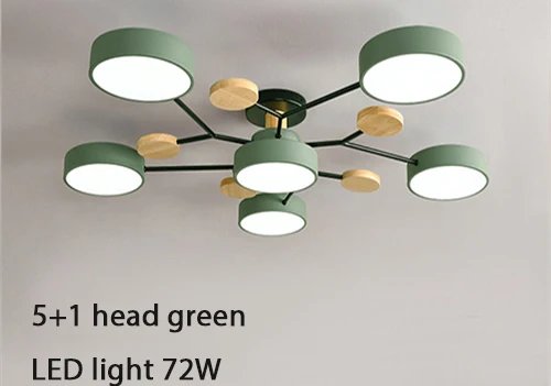 6 head green