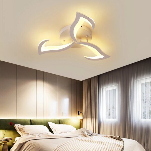 Plafonnier LED avec télécommande et application intelligente