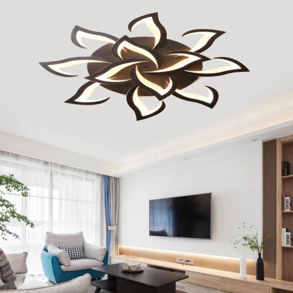 Plafonnier LED avec télécommande et application intelligente